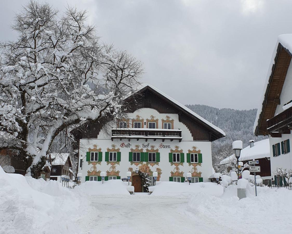 Ferienwohnungen Im Gasthof Stern Inklusive Koenigscard Unterammergau Buitenkant foto